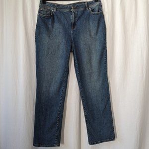 Chicos Denim Cropped Jeans Size 25